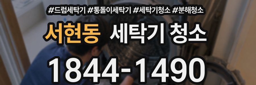 서현동 세탁기 청소