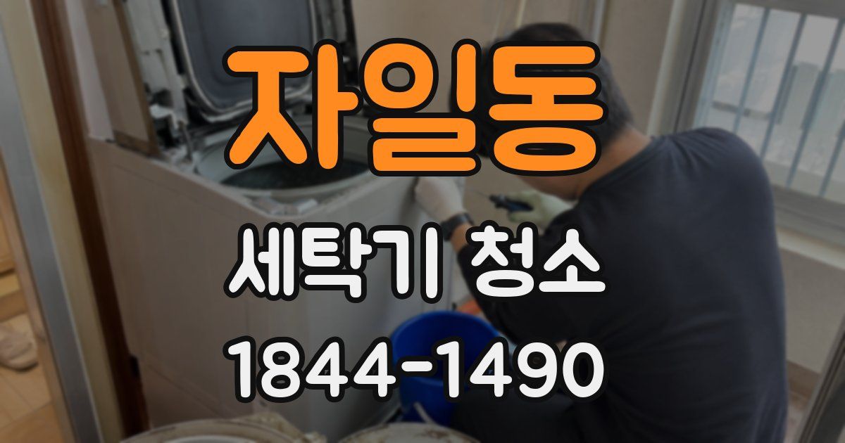 자일동 세탁기 청소