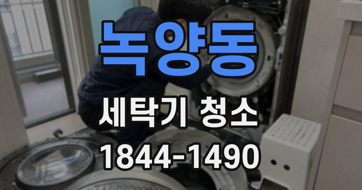 녹양동 세탁기 청소