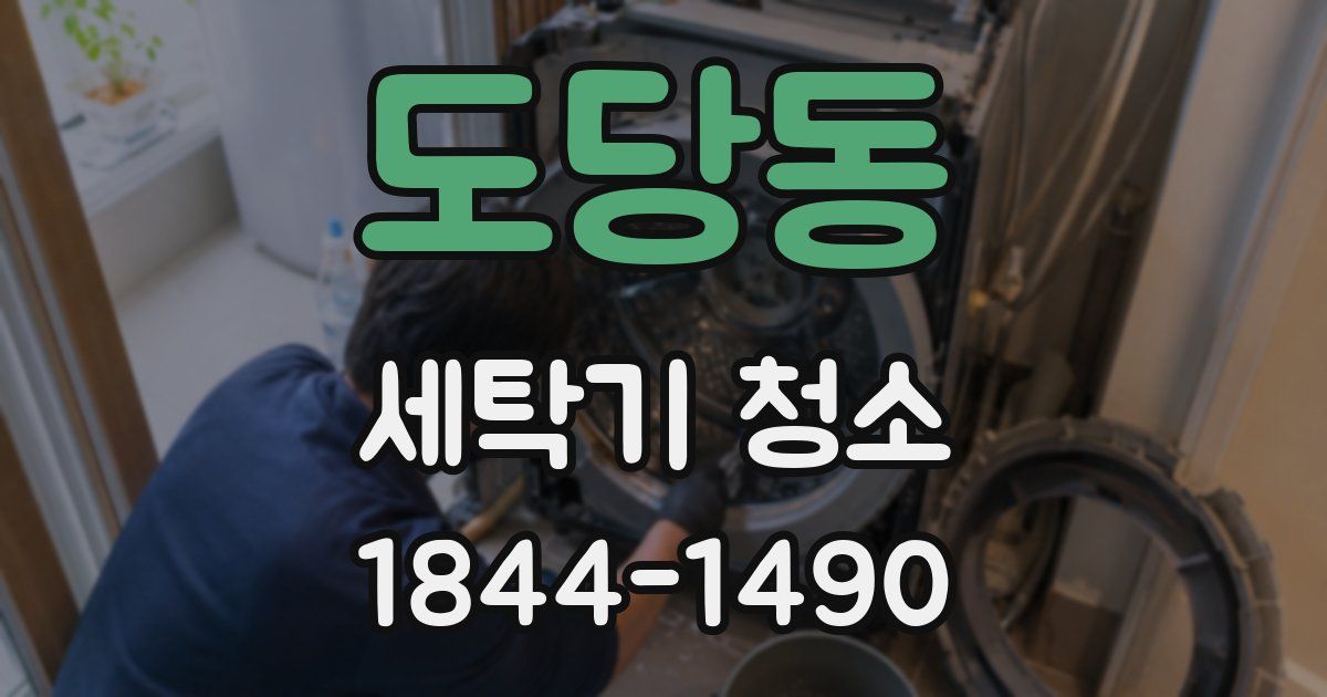 도당동 세탁기 청소