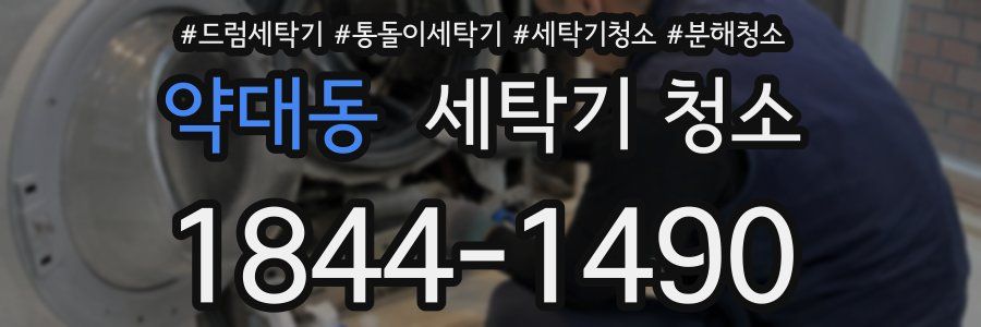 약대동 세탁기 청소