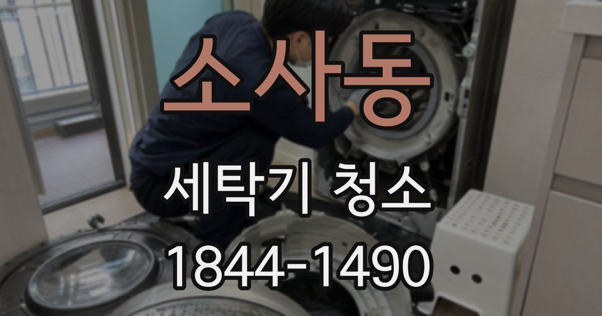 소사동 세탁기 청소
