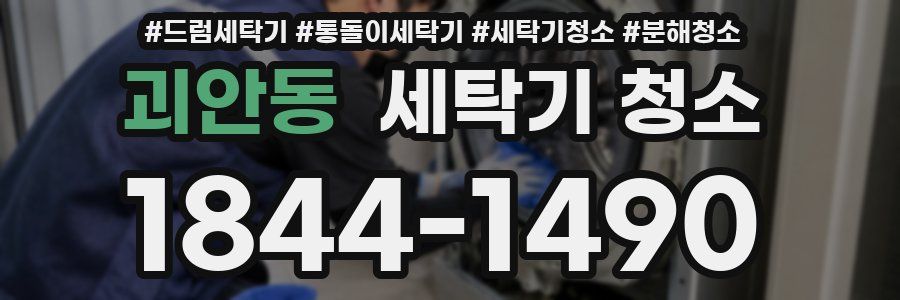 괴안동 세탁기 청소