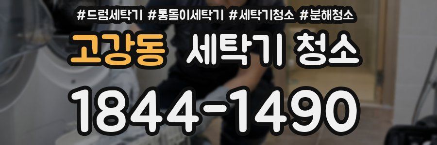 고강동 세탁기 청소