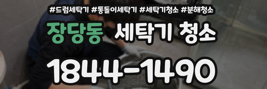장당동 세탁기 청소