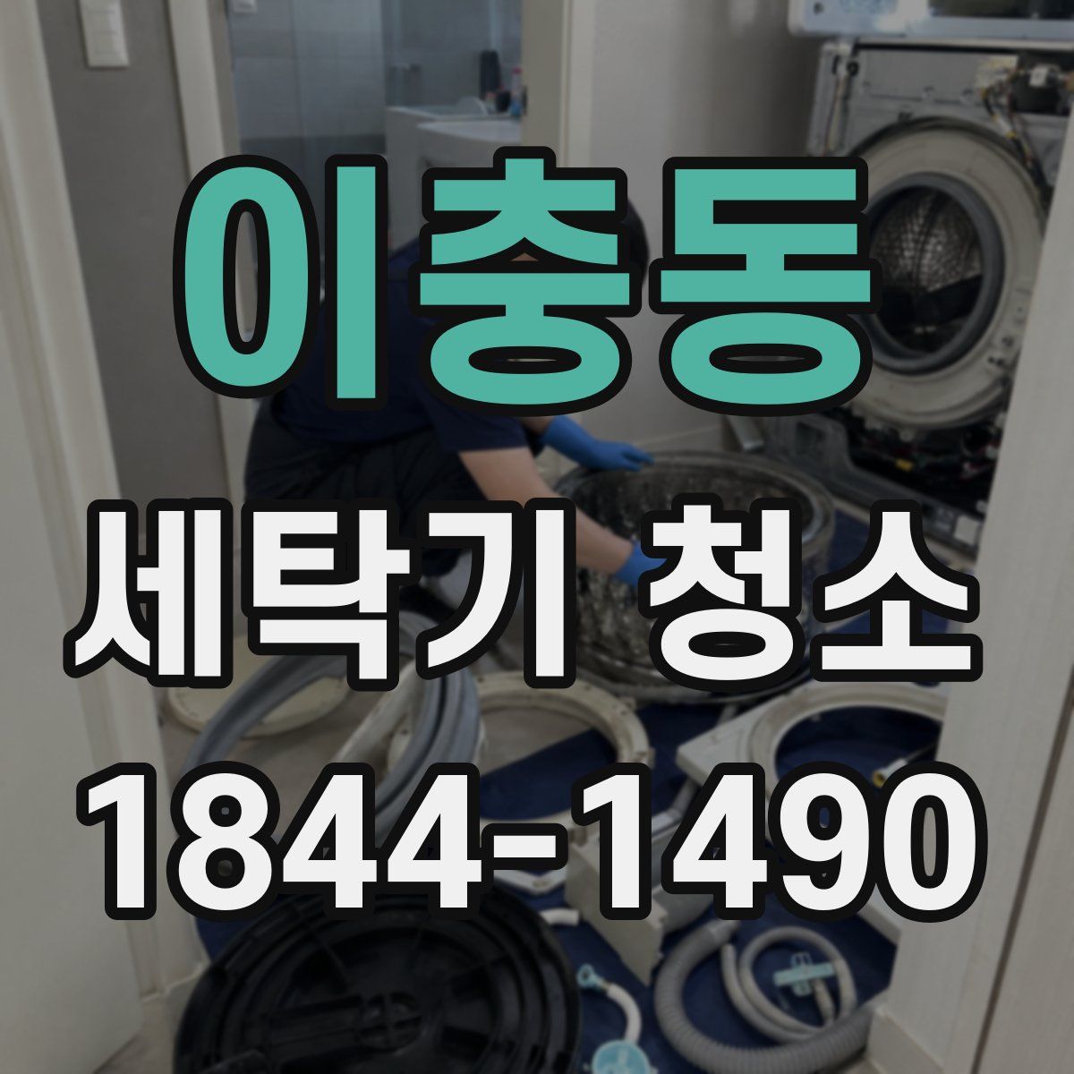 이충동 세탁기 청소