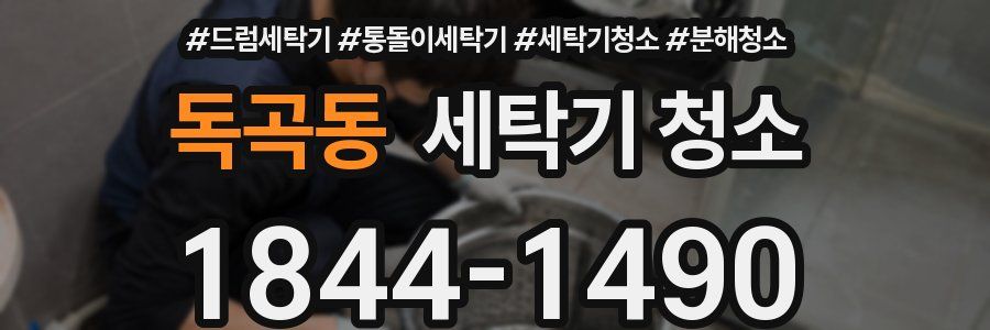 독곡동 세탁기 청소