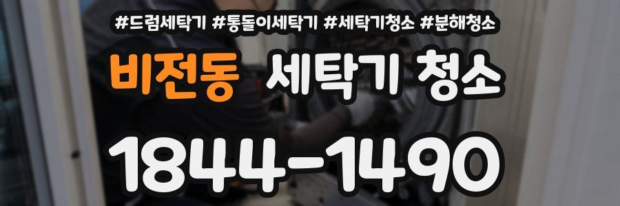 비전동 세탁기 청소