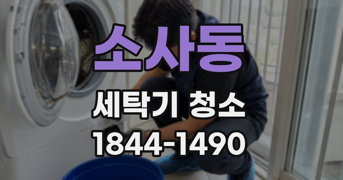 소사동 세탁기 청소