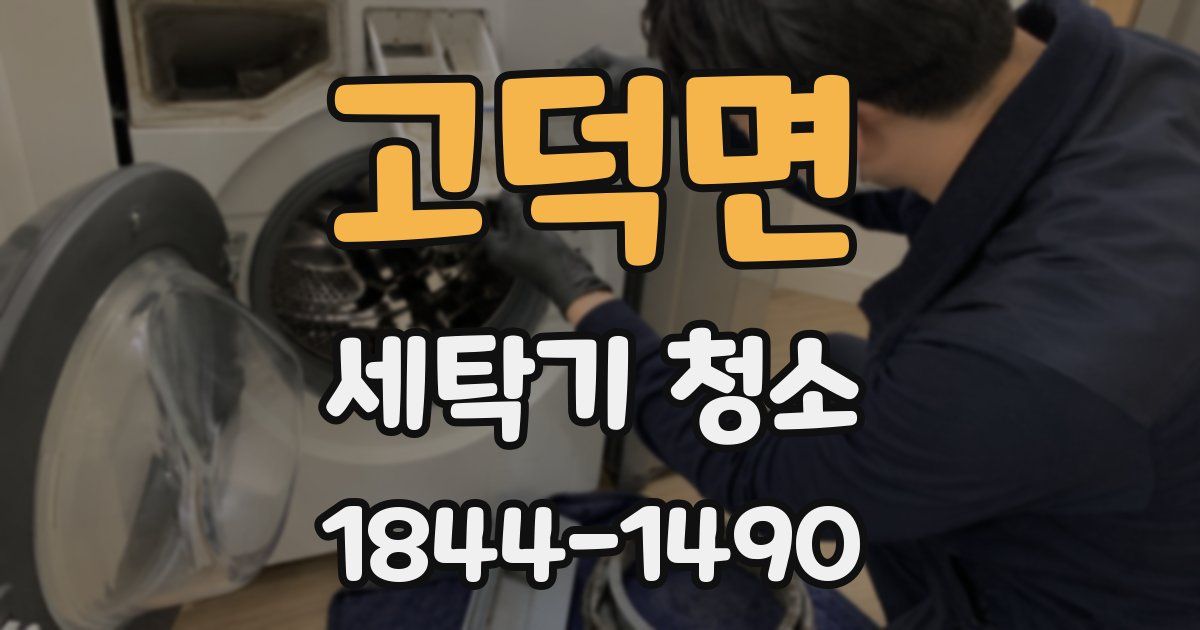 고덕면 세탁기 청소