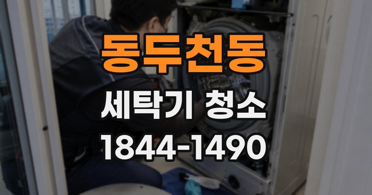 동두천동 세탁기 청소
