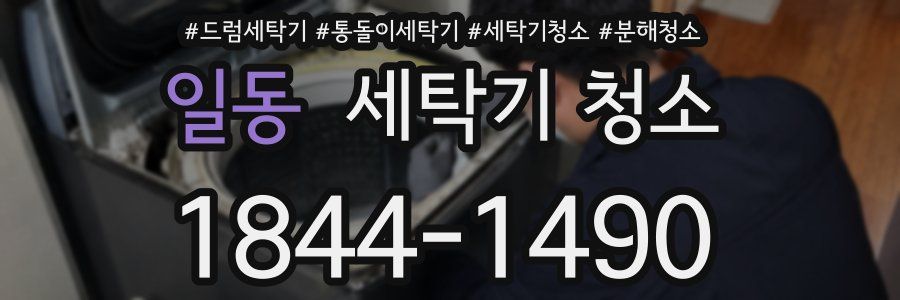 일동 세탁기 청소