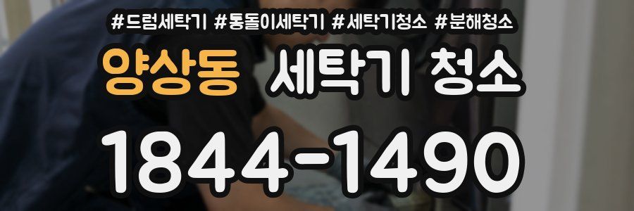양상동 세탁기 청소