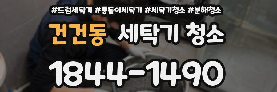 건건동 세탁기 청소