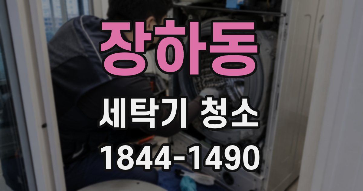 장하동 세탁기 청소