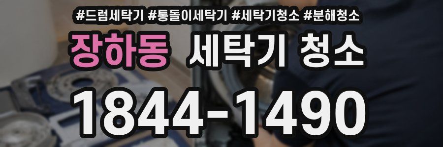 장하동 세탁기 청소
