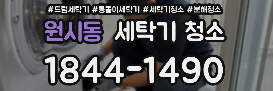 원시동 세탁기 청소