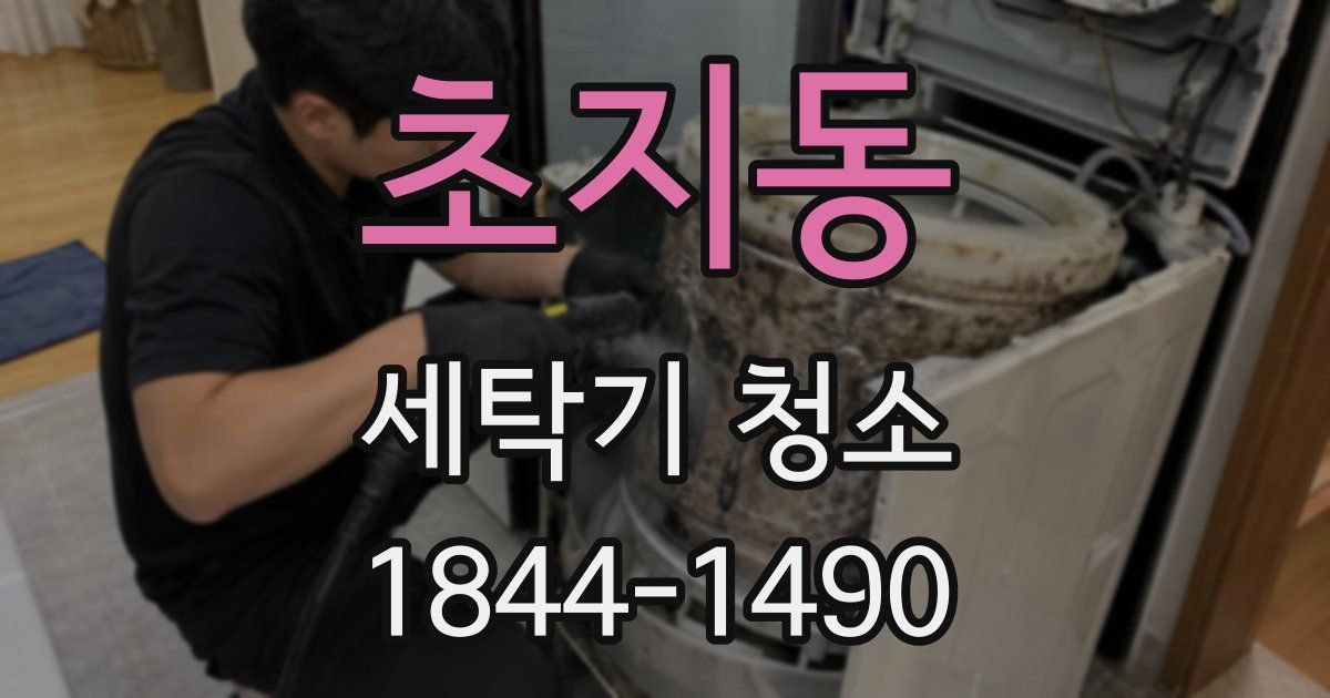초지동 세탁기 청소