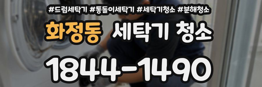 화정동 세탁기 청소