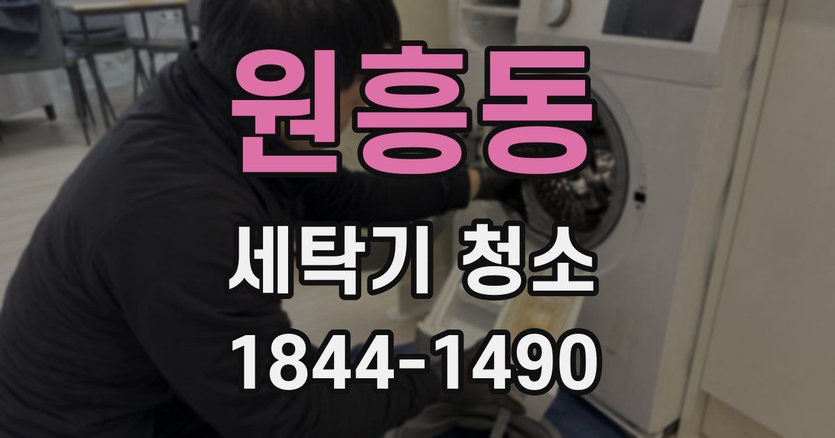 원흥동 세탁기 청소