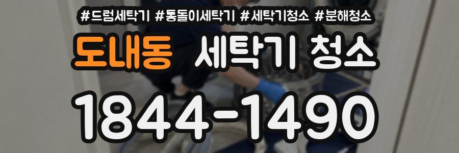 도내동 세탁기 청소