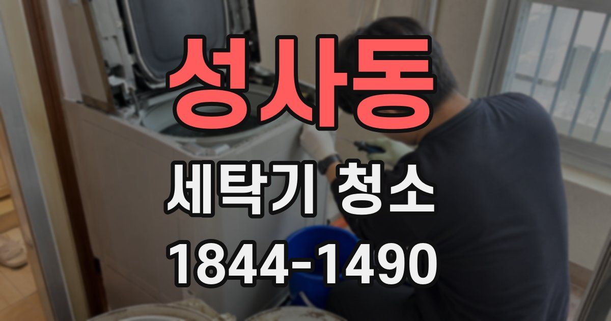 성사동 세탁기 청소