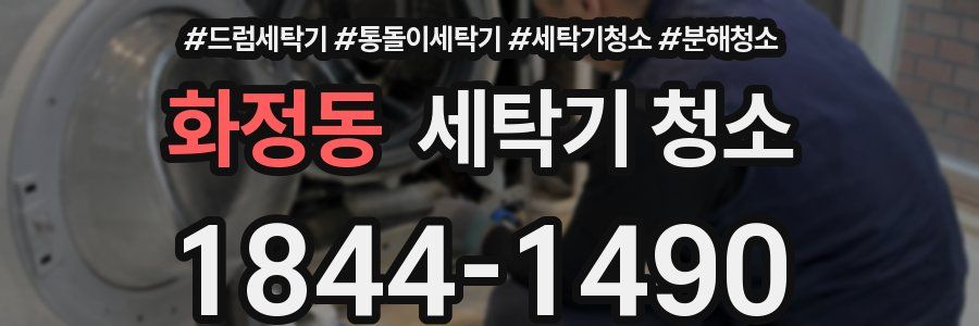 화정동 세탁기 청소