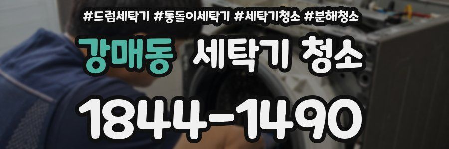 강매동 세탁기 청소