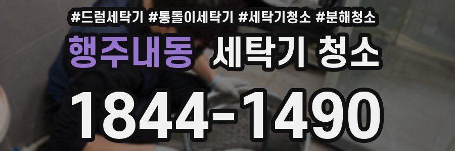 행주내동 세탁기 청소