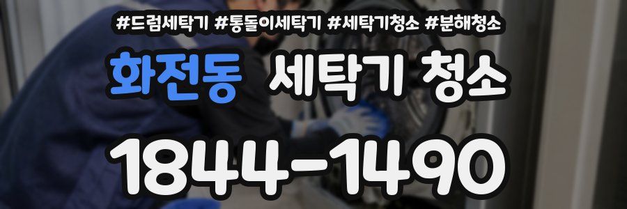 화전동 세탁기 청소