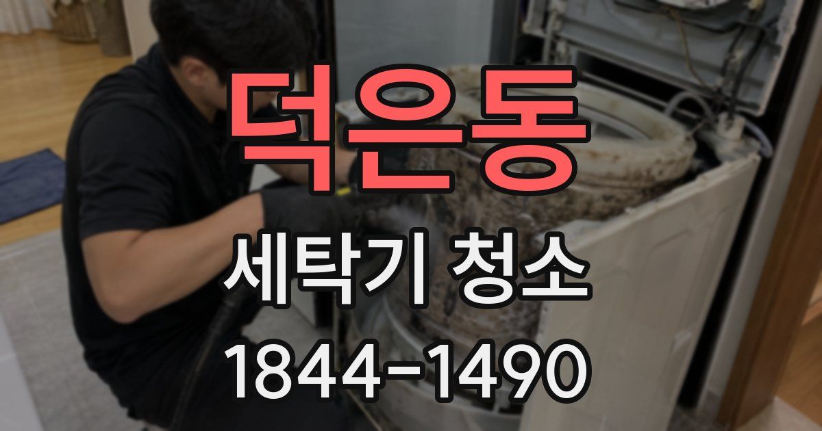 덕은동 세탁기 청소