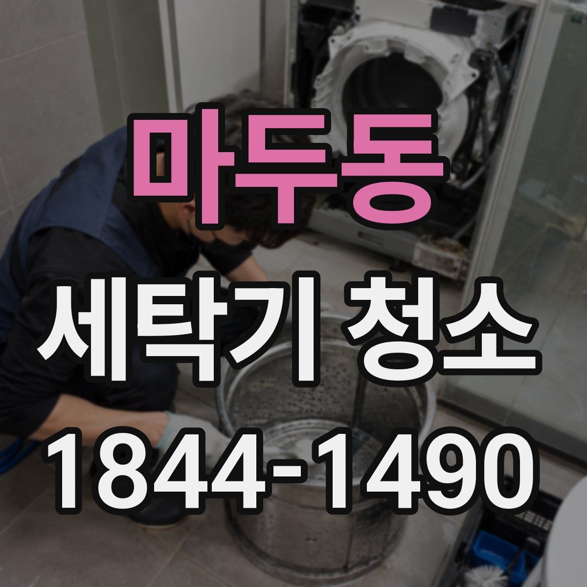 마두동 세탁기 청소