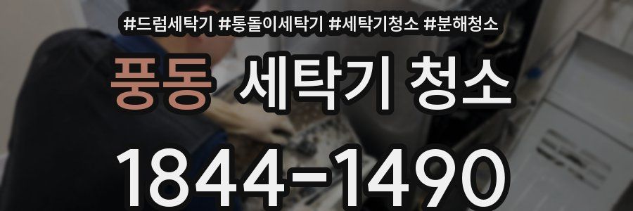 풍동 세탁기 청소