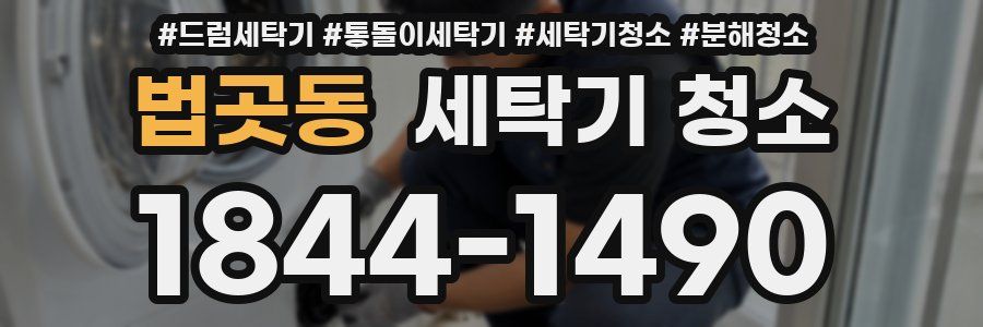 법곳동 세탁기 청소