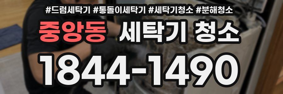 중앙동 세탁기 청소