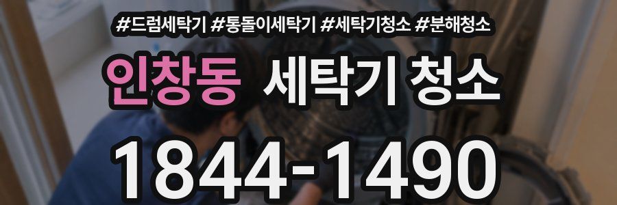 인창동 세탁기 청소