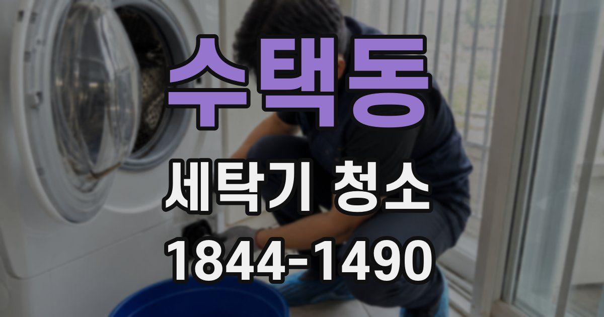 수택동 세탁기 청소