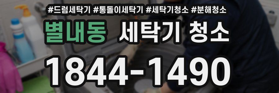 별내동 세탁기 청소