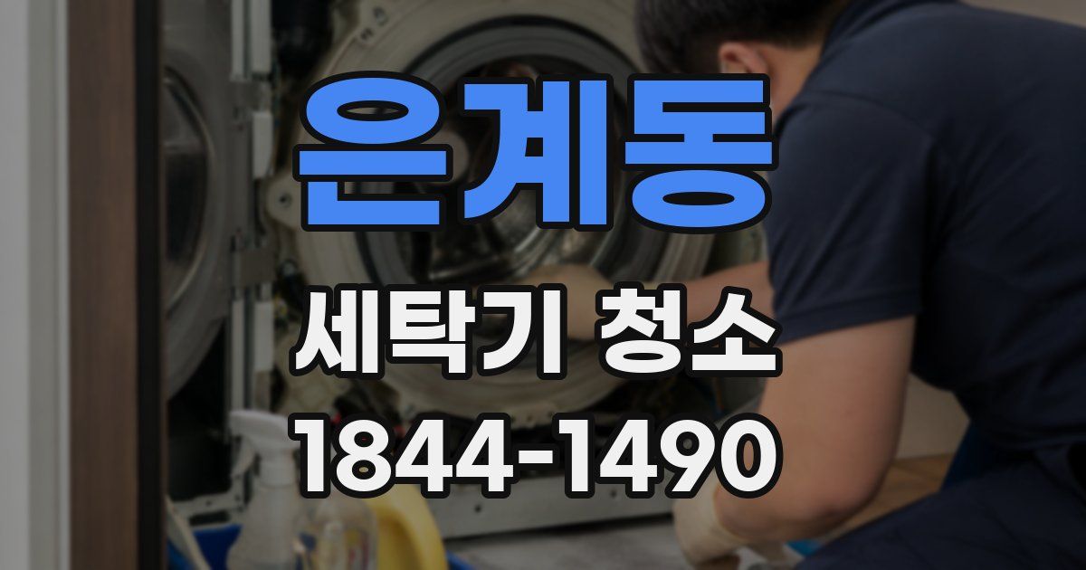 은계동 세탁기 청소