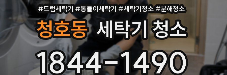 청호동 세탁기 청소