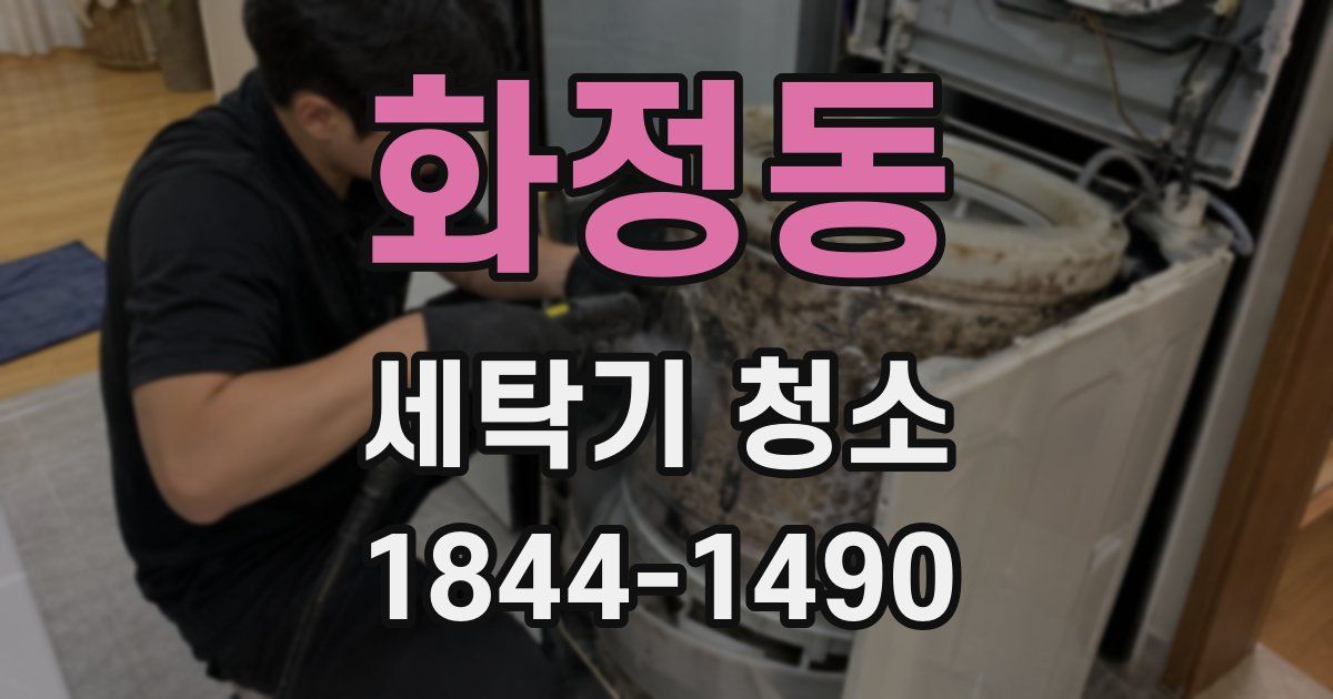화정동 세탁기 청소