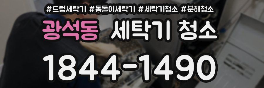광석동 세탁기 청소