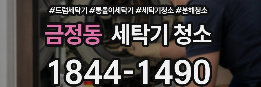 금정동 세탁기 청소