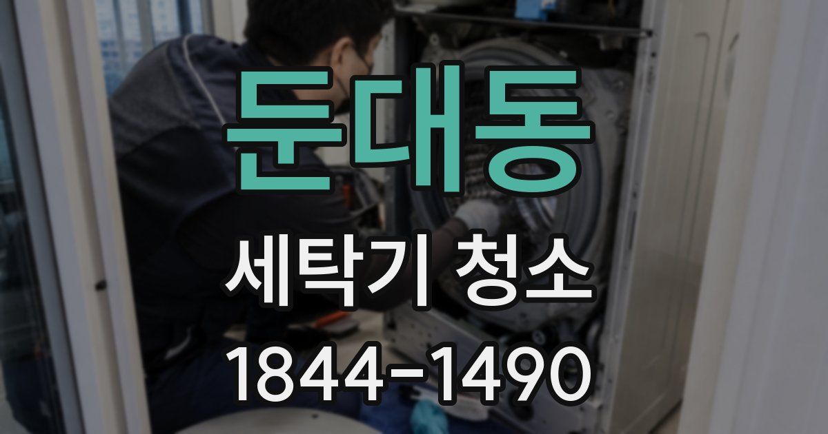 둔대동 세탁기 청소