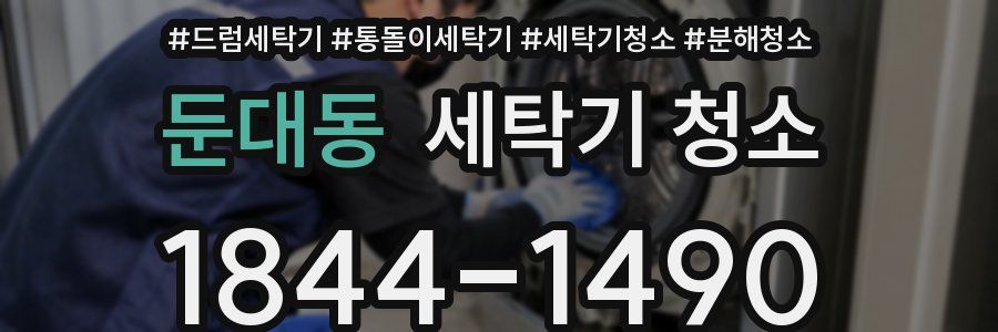 둔대동 세탁기 청소