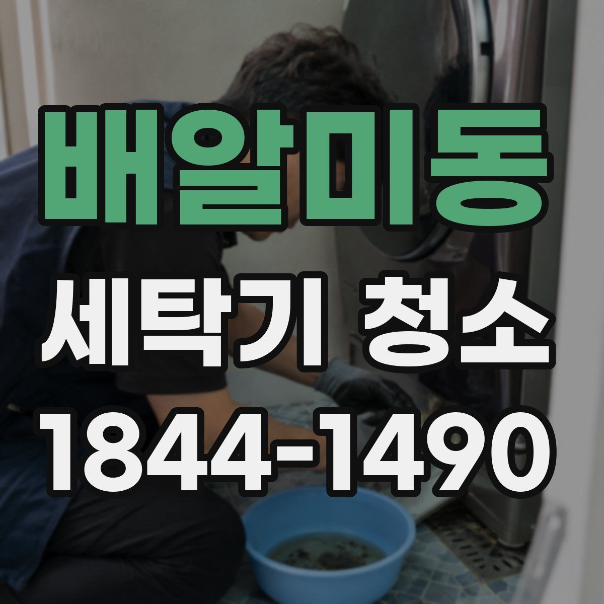 배알미동 세탁기 청소