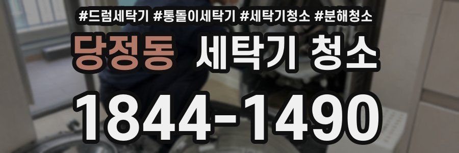 당정동 세탁기 청소
