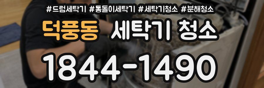 덕풍동 세탁기 청소