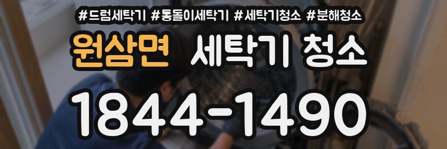 원삼면 세탁기 청소