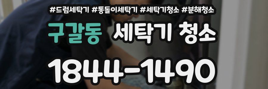 구갈동 세탁기 청소